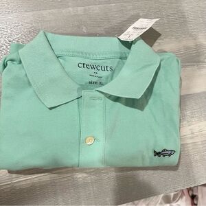 Crewcuts Factory BO067 Boys' critter polo shirt NWT size XL